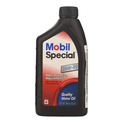 Aceite Mobil Special Lubricante 20W-50 de Calidad -946ml