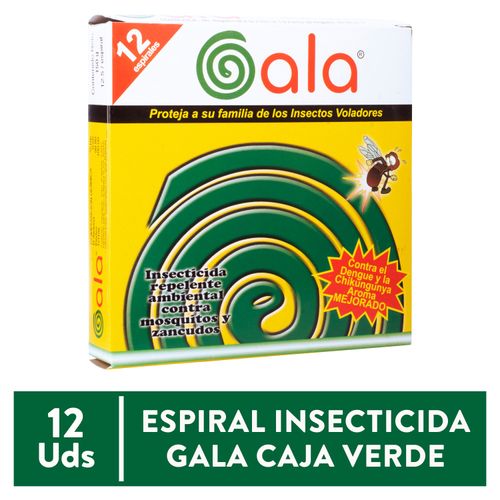 Espiral Gala caja verde 12 unidades