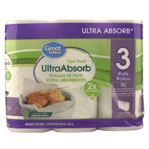 Toallas de cocina Super Max premium extra absorción - 3 uds