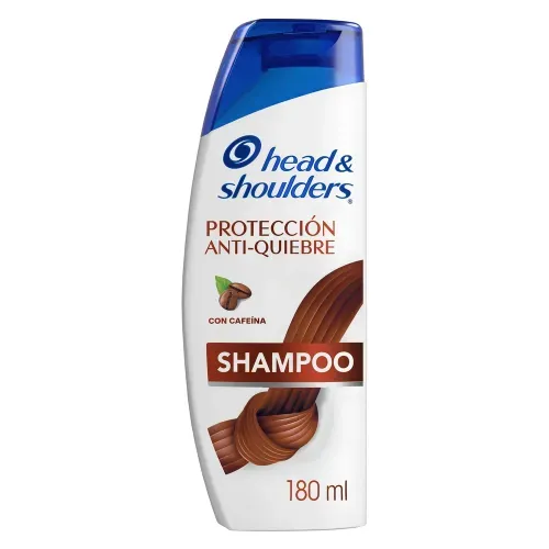 Shampoo Head & Shoulders Protección Anti-Quiebre Control Caspa - 180 ml