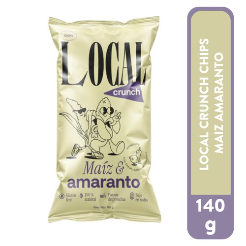 Local Crunch Chips Maiz Amaranto 140 g