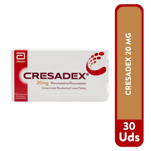 Cresadex 20 mg - 30 comprimidos