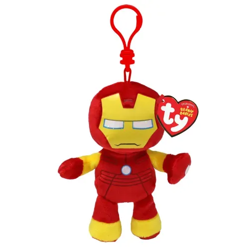 Peluche Ty Marvel Iron Man Clip