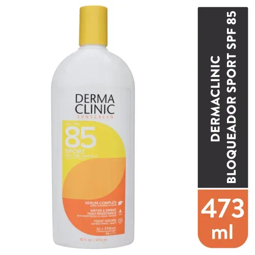 Protector solar Derma Clinic sport FPS 85 - 473 ml