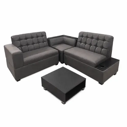 Juego de sala Euro Confort esquinero con repiza