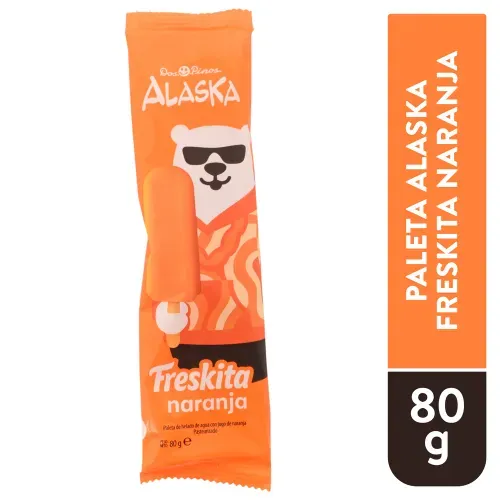 Paleta Freskita Naranja Alaska 80 Gr