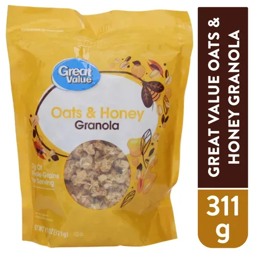 Granola Great Value Avena y Miel - 311g