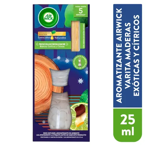 Aromatiza Airwick Varita Madera Exo 25ml