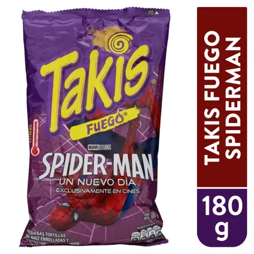 Takis Fuego Spiderman 180 g