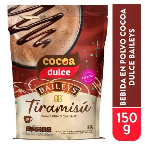 Cocoa Dulce Baileys Tiramisu 150g
