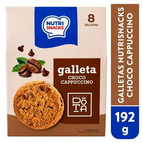 Gall Nutrisnacks Choc Capucc 8u 192 g