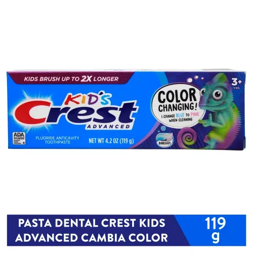 Pasta dental Crest Kids Color Changing - 119 g