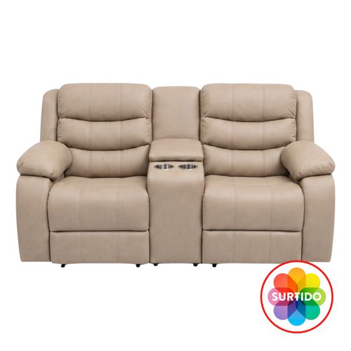 Sillón Reclinable Siena 2 Plazas Colores Surtidos