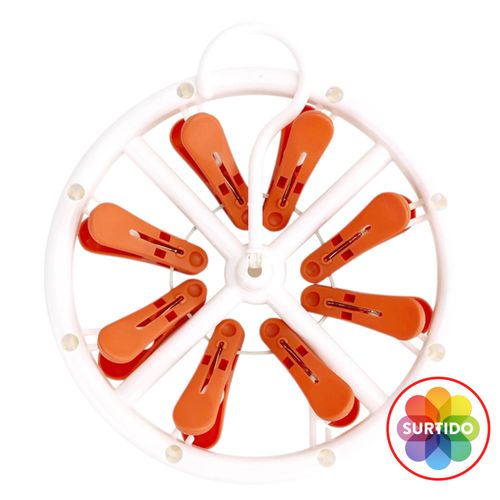 Colgador Plastico Para Ropa 8 Piezas