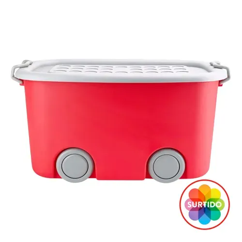 Caja De Almacenamiento Con Ruedas L