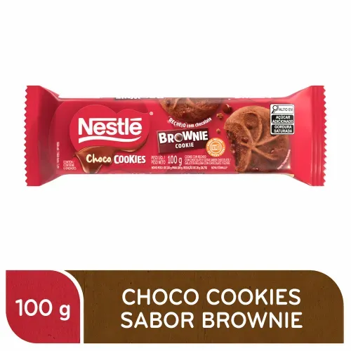 Galleta Nestlé Choco Cookies Brownie - 100 g