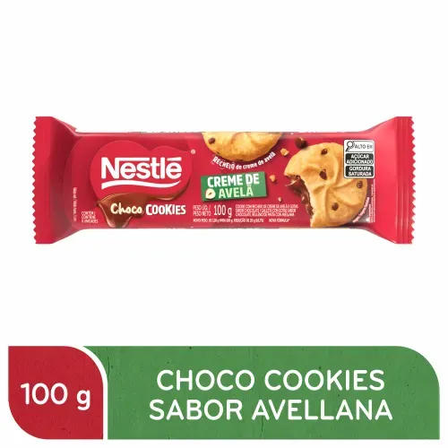 Galleta Nestlé Choco Cookies Crema de Avellana - 100 g