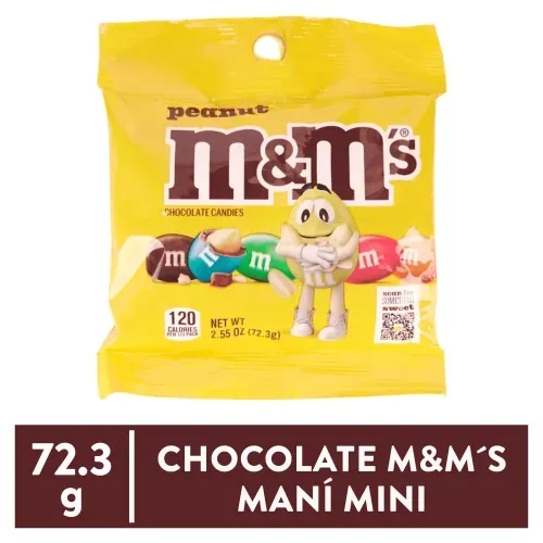 M&m s Mani Mini Peg Pack 72.3 g