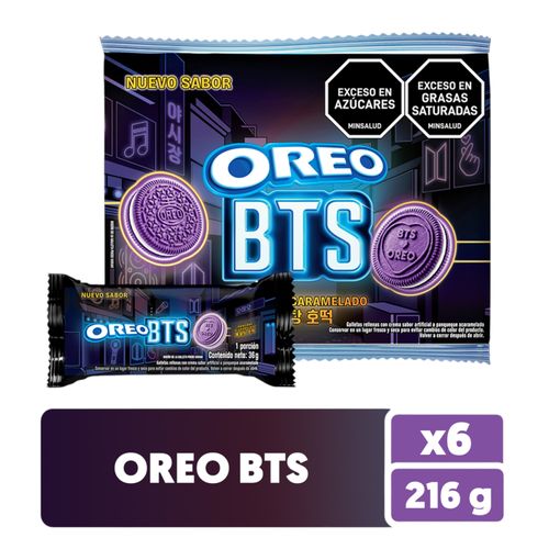Galleta Oreo Bts 216g