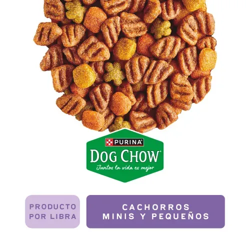 Alimento para perro Purina Dog Chow cachorros minis y pequeños granel