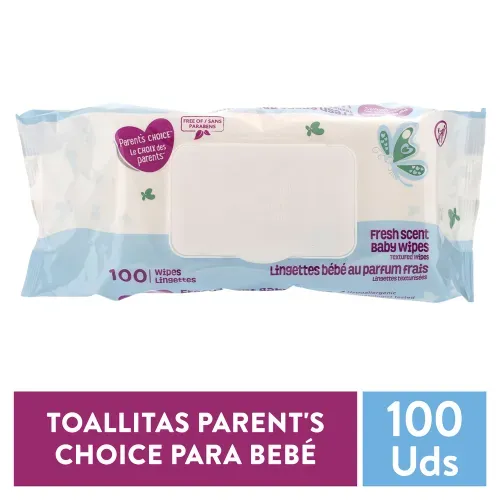 Toallitas Húmedas Parent´s Choice Aroma Fresco - 100 Uds