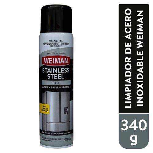 Limpiador De Acero Inoxidable Weiman - 340 g