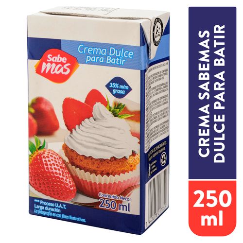 Crema Sabemas Dulce - 250 ml