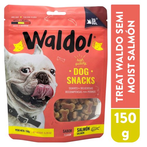 Treat Waldo Semi Moist Salmon 150 Gr
