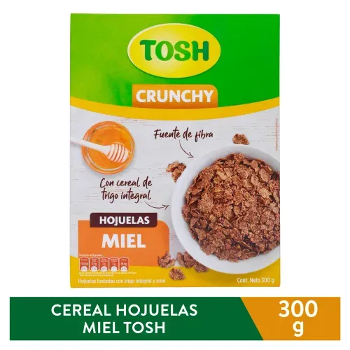 Cereal Tosh Integral Sabor Miel 300 Gr