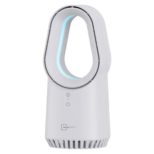 Ventilador Mainstays Mini Luz Led Tactil
