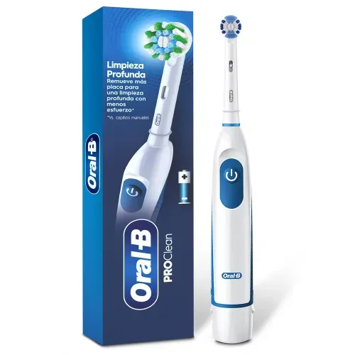 Cepillo Dientes Oral-B Power Eléctrico Cabezal Redondo Precision Clean Blanco - 1 Ud
