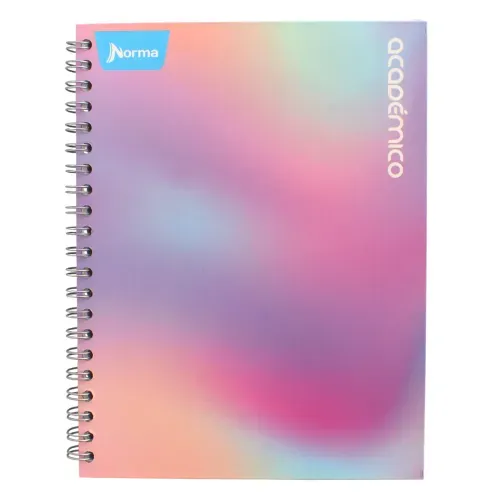 Cuaderno Espiral Tapa Dura 80h Academico