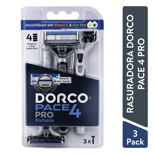 Rasuradora Dorco Pace4 3 Uds