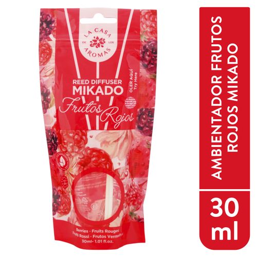 Aromatizante La Casa De Los Aromas Frutos Rojos -30ml