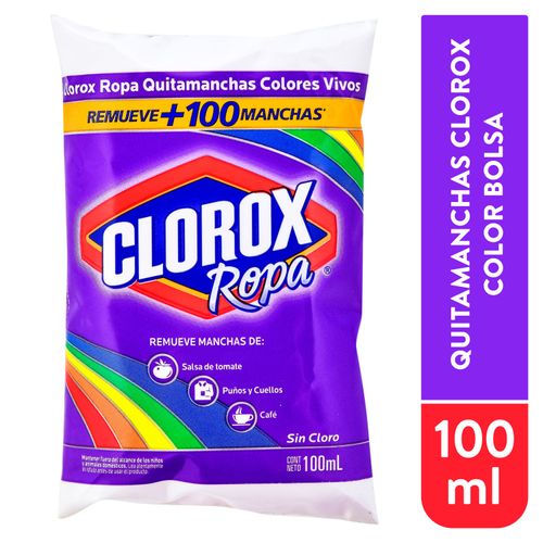 Quitamanchas Clorox Color Bolsa -100ml