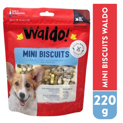 Mini Biscuits Waldo 220gr