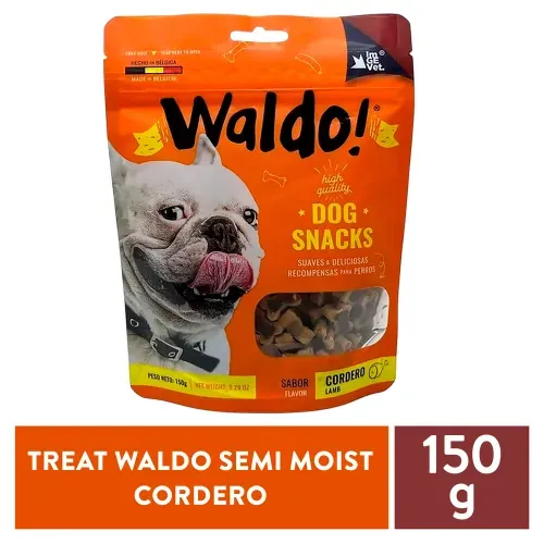 Treat Waldo Semi Moist Cordero 150 Gr