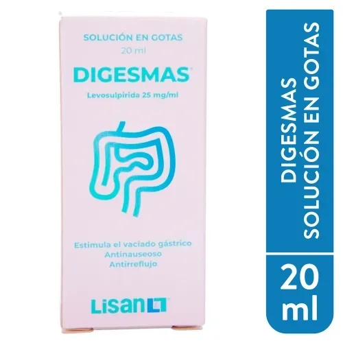 Digesmas 25mgml 20ml Gts-Precio indicado por antiemeticos