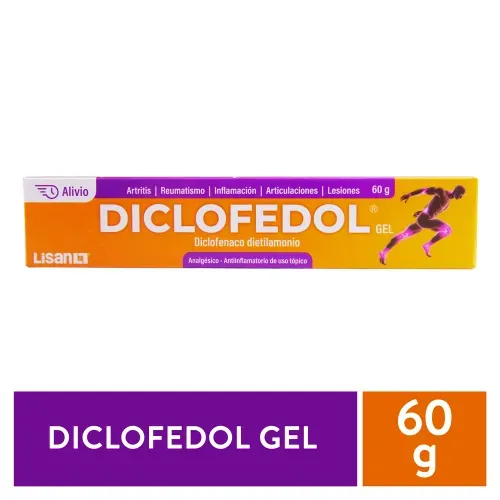 Gel Diclofedol Lisan - 60 g