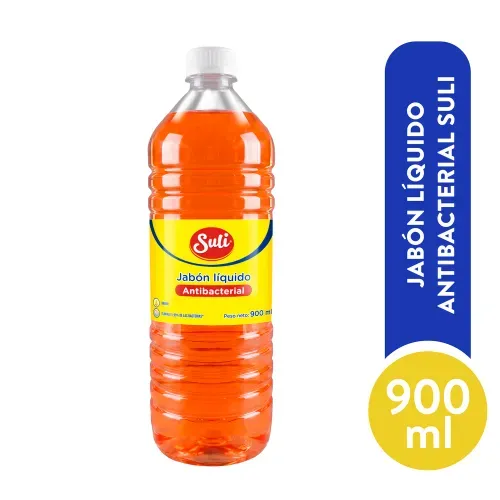 Jabón Líquido Suli Antibacterial - 900 ml