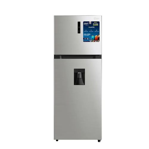 Refrigerador Oster inverter plateada 14 pies cúbicos