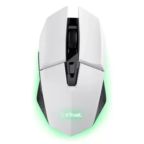 Mouse  Trust GXT 110 Felox recargable con iluminación LED multicolor Blanco - 25069