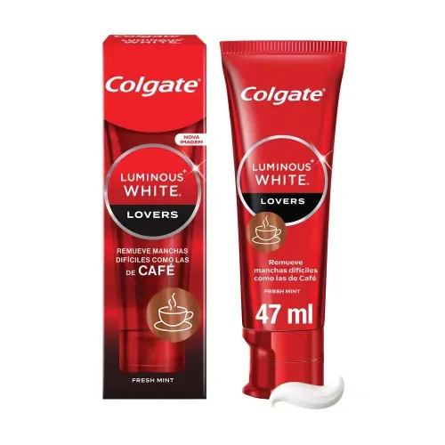 Pasta Dental Colgate Luminous White Coffee Lovers - 47 ml