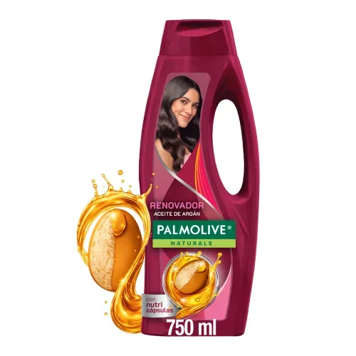 Shampoo Palmolive Naturals Renovación Aceite de Argán - 750 ml