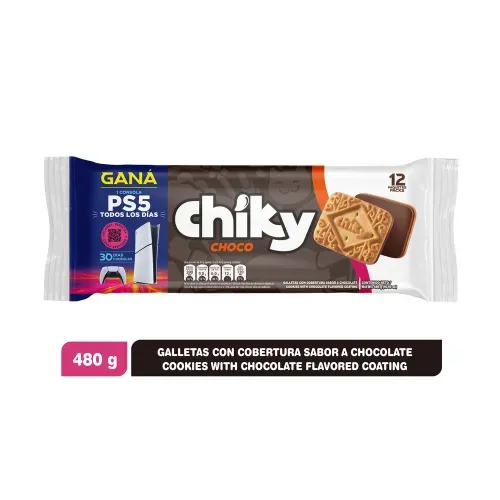 Galletas Pozuelo Chiky Chocolate - 480 g