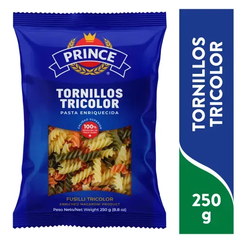 Pasta Prince Tornillo Con Tomate - 250 g