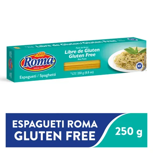 Pasta Roma espagueti libre de gluten - 250 g