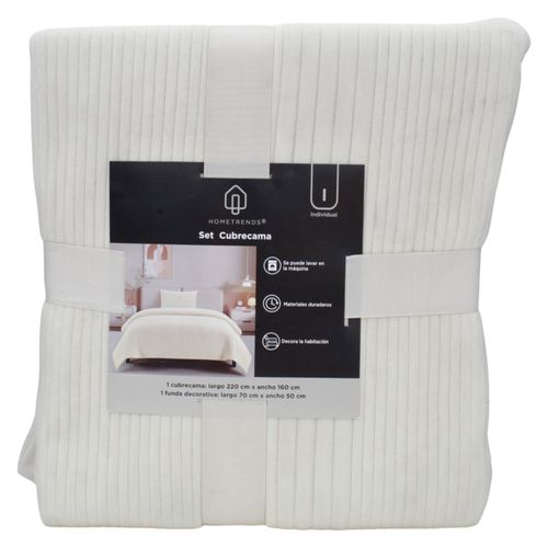 Set De Cubrecama Hometrends Twin