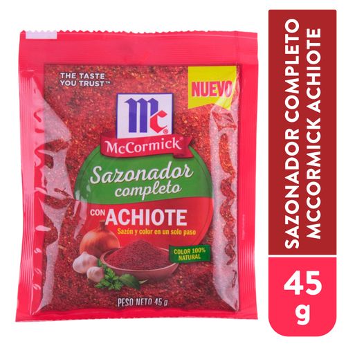 Saz Completo Achiote Mccormick 45g