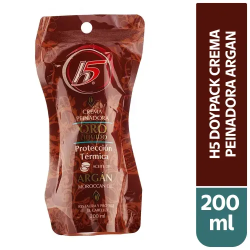 Crema H5 peinadora con argán doypack - 200 ml